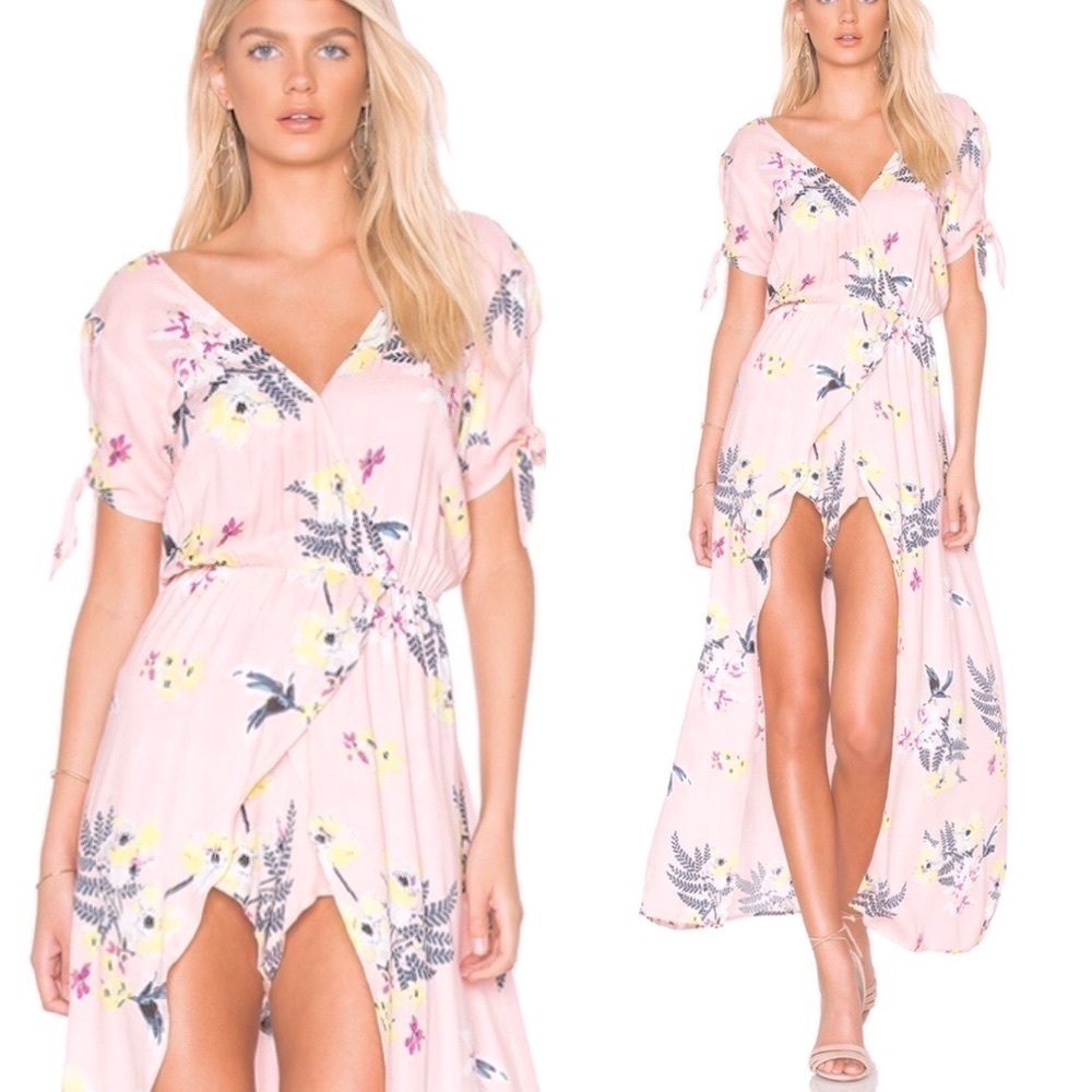 4 for $20 SALE! Jack by BB Dakota Anaya Romper, Pink Floral, Size Medium